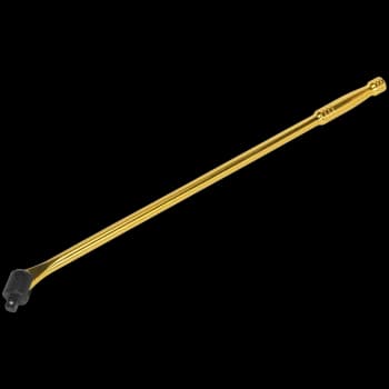 Image of Sealey 1/2" Drive Gold Breaker Bar 1/2" 600mm