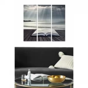 Image of MDF229161805 Multicolor Decorative MDF Painting (3 Pieces)