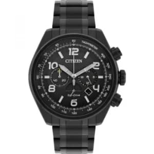 Image of Mens Citizen Eco-drive Gents Eco-Drive Bracelet Chronograph Stainless Steel Watch