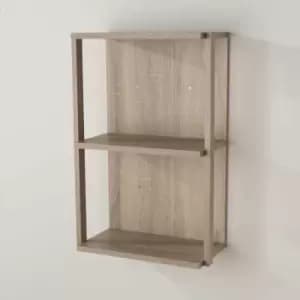 Image of Arran 3 shelf, small wall unit - oak effect