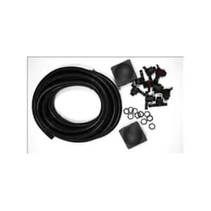 Image of Wiska Brace Flexible Conduit Kit IP68 PA6 BC Kit 3 Contractor Pack Black - 10110317