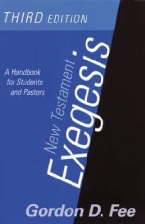 Image of New Testament exegesis by Gordon D. Fee