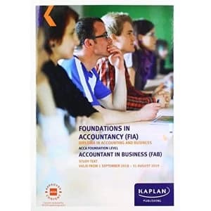 Image of FAB - ACCOUNTANT IN BUSINESS - STUDY TEXT Paperback / softback 2018