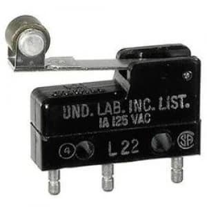 Image of Microswitch 250 V AC 5 A 1 x OnOn Honeywell 111