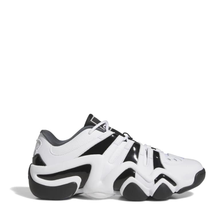 Image of adidas Mens Crazy Low Basketball Trainers Ftwr White male 18 (53)