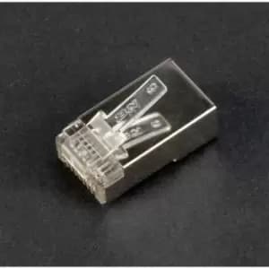 Image of Tuk Ltd - P88RB50S Shielded 8p8c plug for stranded or solid wire