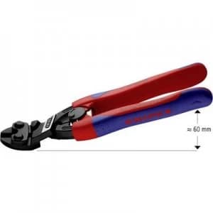 Image of Knipex 71 22 200 Compact CoBolt Bolt Cutters 200 mm
