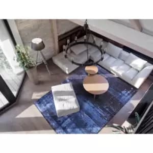 Image of Mastercraft - Galleria 63378 5131 Blue 67cm x 230cm Runner - Blue