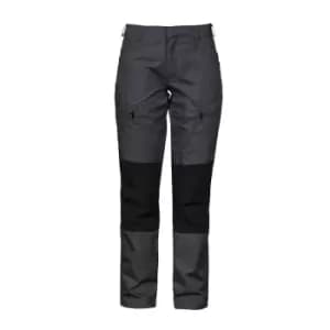 Image of Projob Womens/Ladies Stretch Cargo Trousers (34R) (Grey)