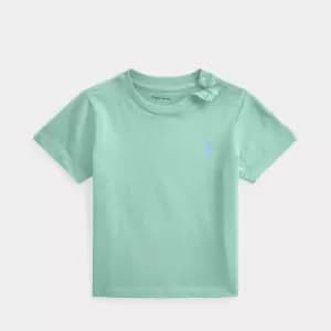 Image of Ralph Lauren Baby Short Sleeve T-Shirt - Aqua Verde - 9-12 months