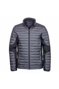 Image of Teejays Padded Full Zip Crossover Jacket