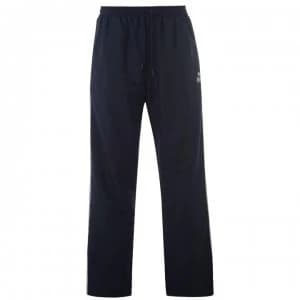 Image of Lonsdale 2 Stripe Open Hem Woven Pants Mens - Navy/White