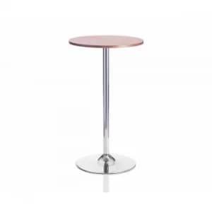 Image of TC Office Astral High Bar Table with Trumpet Base 600mm, Walnut