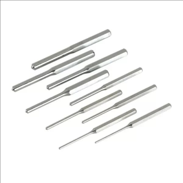 Image of Genuine SEALEY AK9109 Roll Pin Punch Set 9pc 1/8-1/2 Imperial
