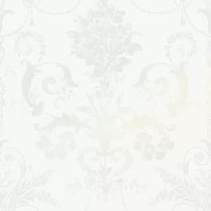 Image of Laura Ashley Josette White Wallpaper