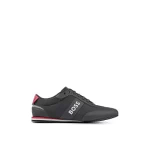 Image of BOSS Rusham Low Trainers - Grey