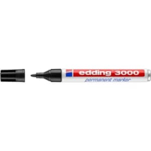 Image of Edding 3000 Permanent Marker - Black