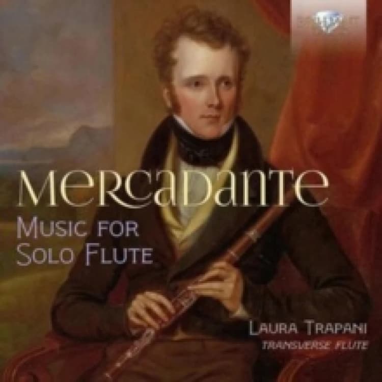 Image of Mercadante: Music for Solo Flute CD / Album (Jewel Case)