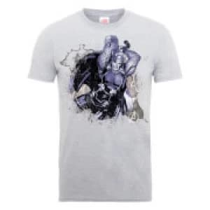 Image of Marvel Avengers Assemble Thor Splash T-Shirt - Grey - XL