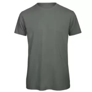 Image of B&C Mens Favourite Organic Cotton Crew T-Shirt (2XL) (Millennial Khaki)
