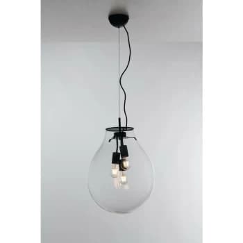 Image of Fan Europe Lighting - Fan Europe Luce_Ambiente_Design - Globe Ceiling Pendant Black, E27