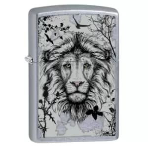 Image of Zippo 207 Lion Head Design windproof lighter