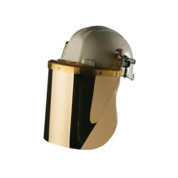 Image of ACCY: S760 225mm GOLD POLYCARBONATE FACE SCREEN - Centurion