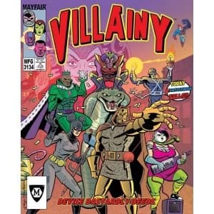 Image of Villainy Doom Dealer Doers Of Dastardly Deeds Board Game