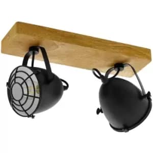 Image of Netlighting Gatebeck 2 Lamp Twin Spotlight Natural