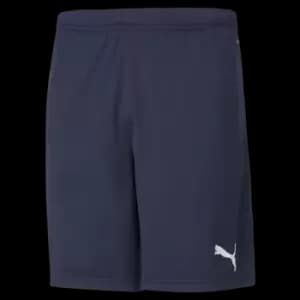 Image of Puma teamRISE Training Short Peacoat/White Small