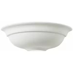 Image of Loops - Dimmable LED Wall Light Unglazed Ceramic Classic Lounge Lamp Up Lighting Fitting