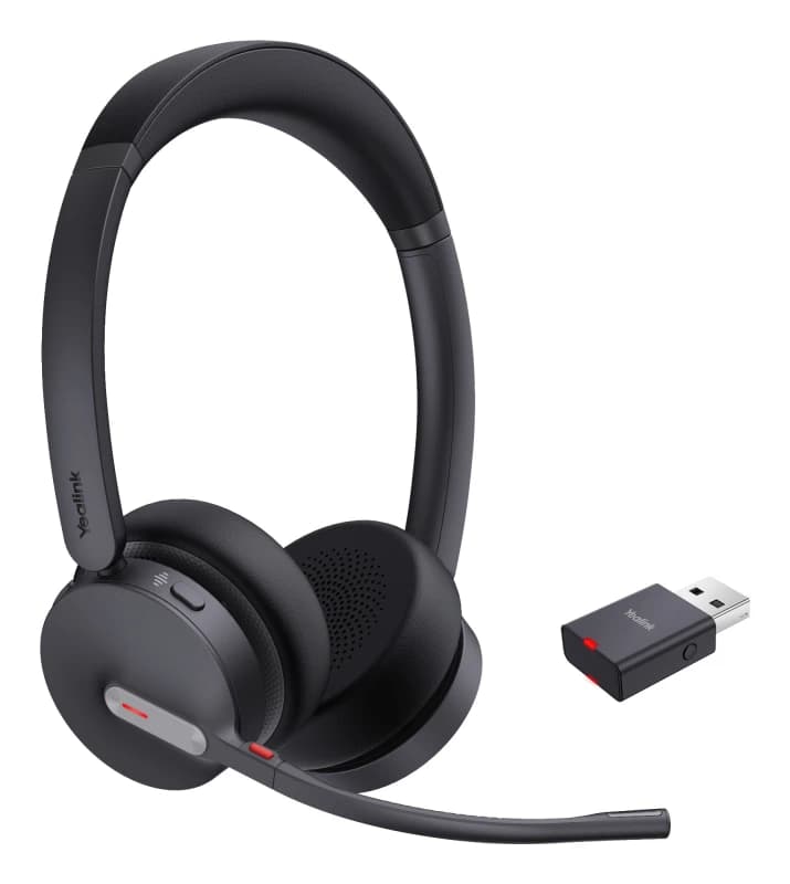 Image of Yealink WH64 Hybrid Dual UC Headset Wireless Head-band Office/Call cen