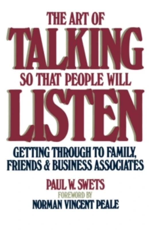 Image of Art of Talking so That People Will Listen by Swets Book