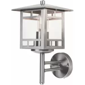 Image of Loops - Outdoor IP44 Wall Light Stainless Steel LED E27 100W