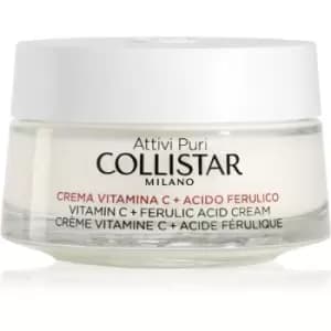 Image of Collistar Attivi Puri Vitamin C + Ferulic Acid Cream Brightening Cream with Vitamine C 50ml
