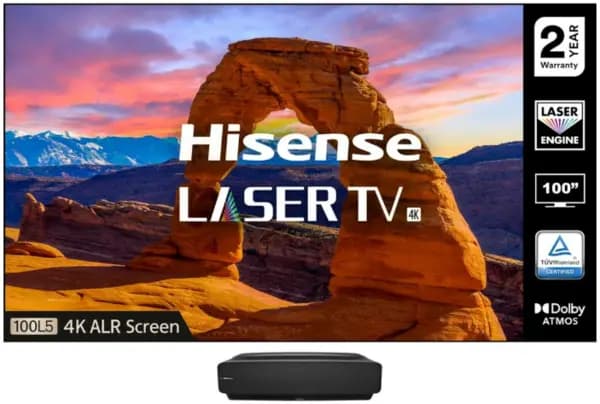 Image of Hisense 88" 88L5VGTUK Smart 4K Ultra HD Laser TV