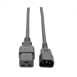 Image of Tripp Lite Power Cord C19 to C14 10A 100 250V 16 AWG 6ft Black