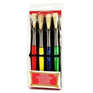 Image of Melissa and Doug Large Paint Brush Set