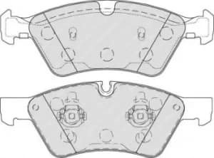 Image of Ferodo FDB1830 Brake Pad Set Front Axle Premier Car