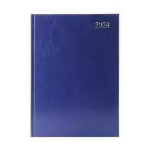 Image of Desk Diary 2 DPP A5 Blue 2024 KFA52BU24 KFA52BU24