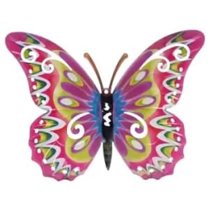 Image of Colourful Butterfly Large Red