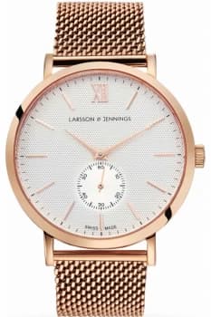 Image of Mens Larsson & Jennings Lugano 40mm Mechanical Watch LGN40-CMRG-C-M-P-RGW-O