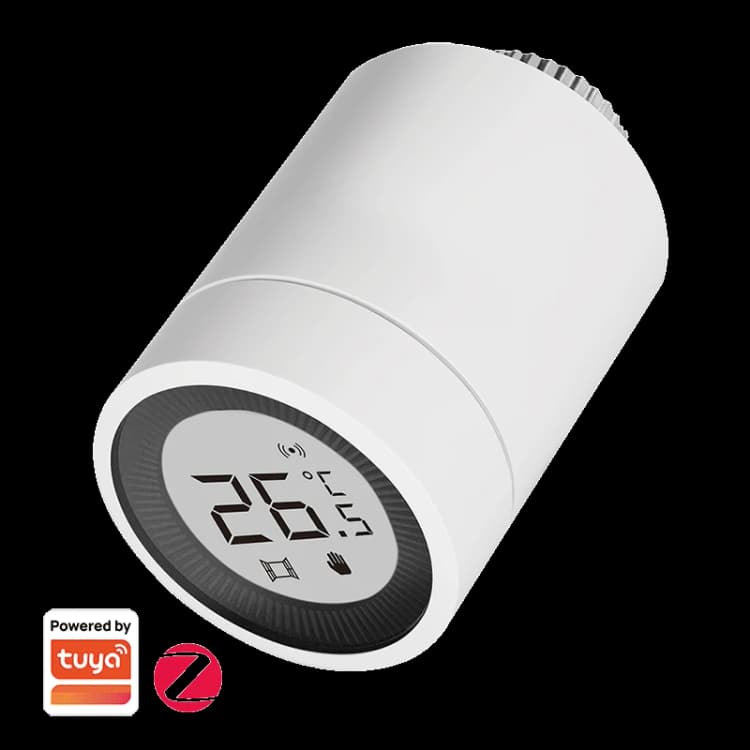Image of LogiLink Zigbee Smart Thermostat Radiator Valve. w/ LCD Display.Tuya c