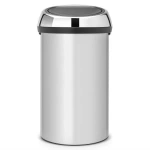 Image of Brabantia 60L Touch Bin - Metallic Grey
