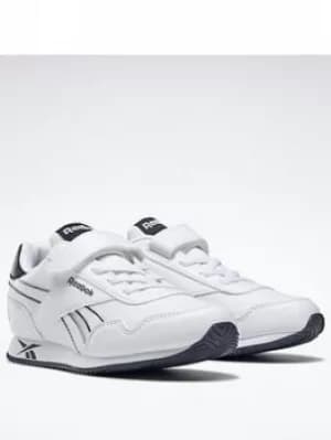 Image of Reebok Royal Classic Jogger 3 Shoes, White/Navy, Size 1