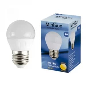 Image of MiniSun 4W ES/E27 Globe Bulb In Warm White