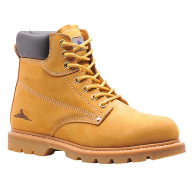 Image of Portwest Steelite SB HRO Welted Safety Boots FW17HOR39 Colour: Honey