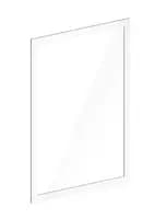 Image of SSUPD Meshroom S - Push Pin Tempered Glass Side Panel - White