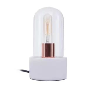 Image of Interiors by PH Lamonte Bell Lamp, white