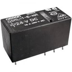 Image of PCB relays 12 Vdc 16 A 1 change over Omron G5RL 1